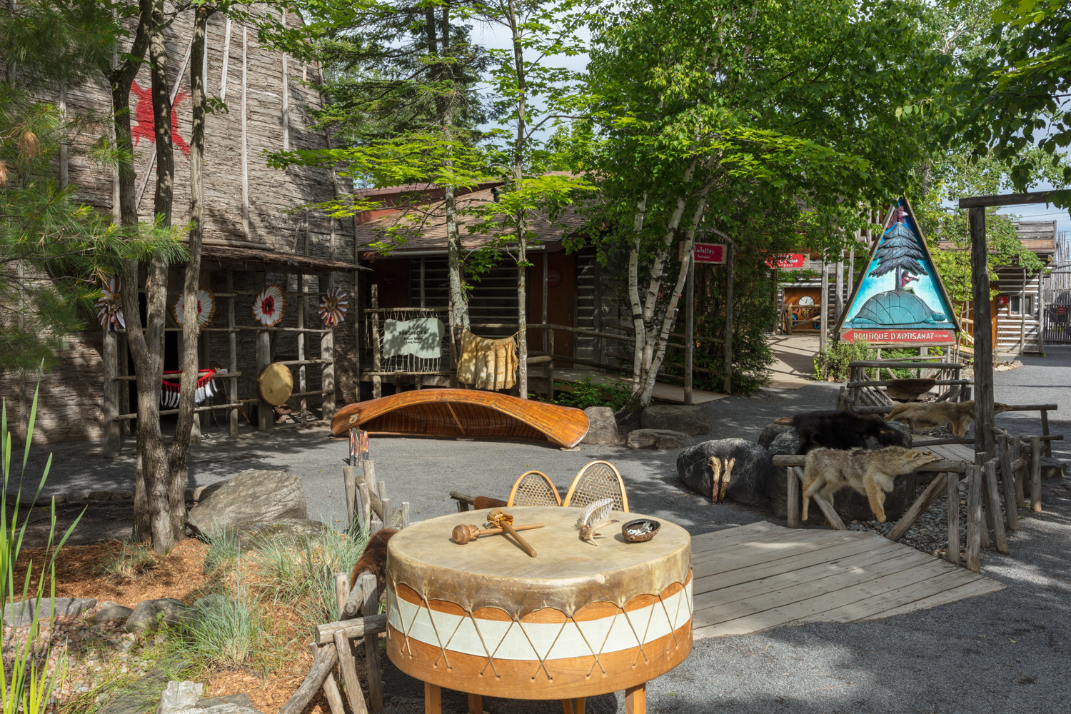 Site traditionnel Huron